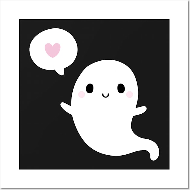 Cutie Ghost | Nikury Wall Art by Nikury